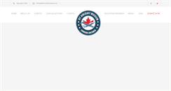 Desktop Screenshot of jetaircraftmuseum.ca
